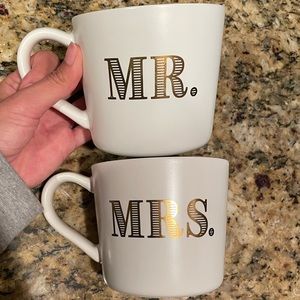 Mr & Mrs coffee mugs